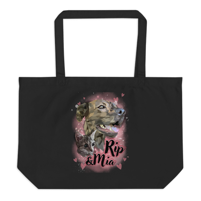 Large Personalized Tote Bag